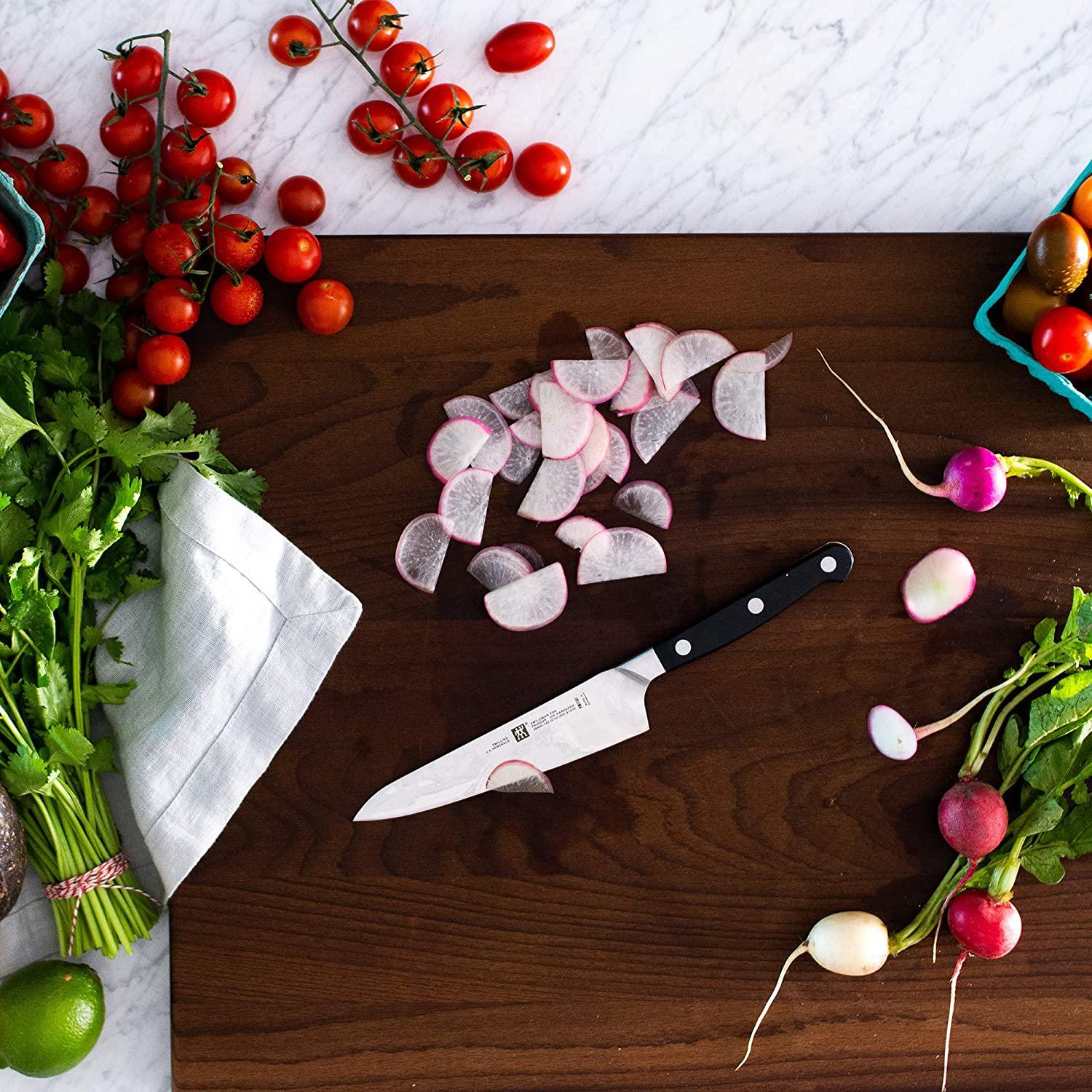 ZWILLING Pro 5.5" Ultimate Prep Knife, inch, Black/Stainless Steel