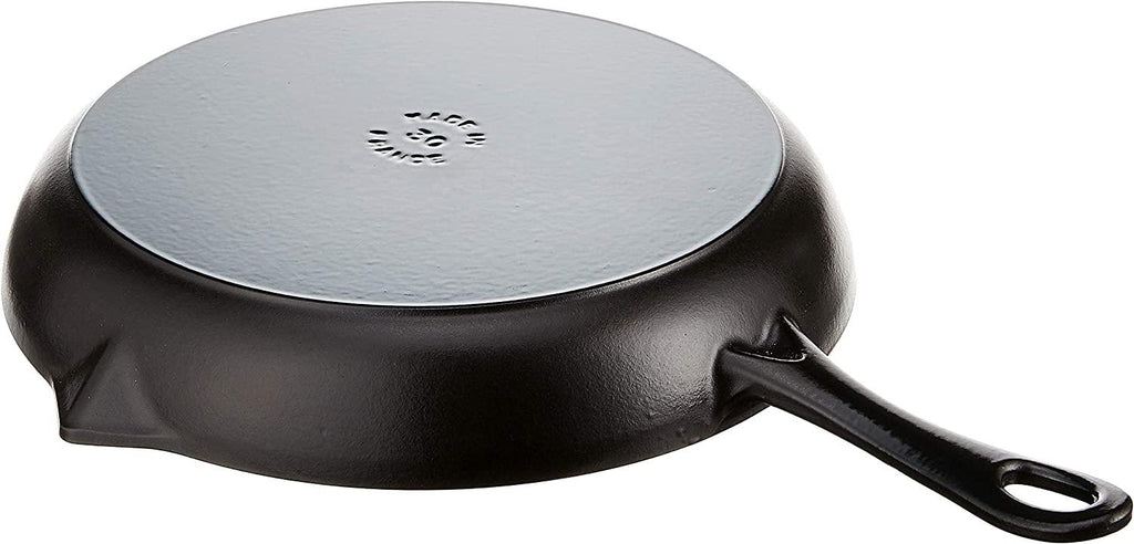 Staub Cast Iron 12-inch Fry Pan - Matte Black, Made in France
