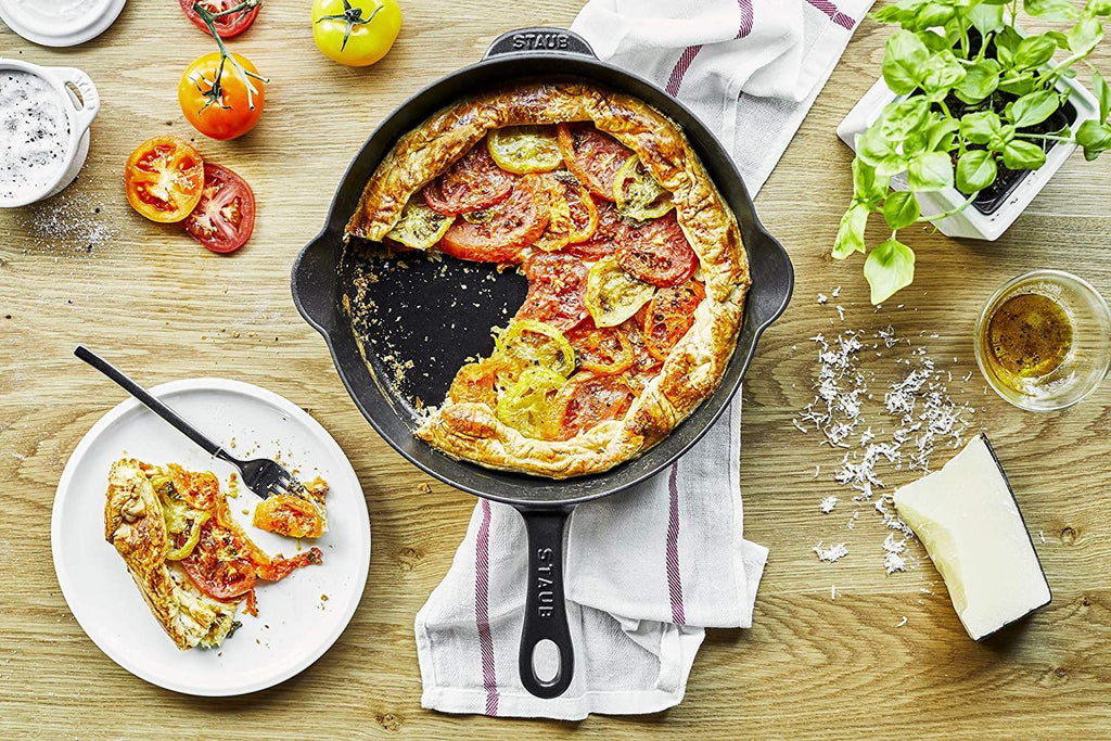 Staub Cast Iron 12-inch Fry Pan - Matte Black, Made in France
