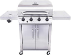 Gas Grill  Performance  Steel 4-Burner Cabinet Style Propane