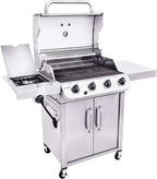 Gas Grill  Performance  Steel 4-Burner Cabinet Style Propane
