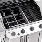 Gas Grill  Performance  Steel 4-Burner Cabinet Style Propane