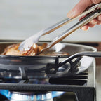 KitchenAid 5-Ply Clad Polished Stainless Steel Frying Pan Set/Skillets, 8.25 Inch and 10 Inch