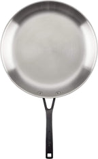 KitchenAid 5-Ply Clad Polished Stainless Steel Fry Pan/Skillet, 12.25 Inch