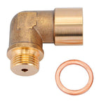 M18 x 1.5 Adapter Exhaust 90 Degree Lambda O2 Oxygen Sensor Spacer Extender