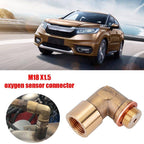 M18 x 1.5 Adapter Exhaust 90 Degree Lambda O2 Oxygen Sensor Spacer Extender