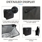 Foldable Car Trash Can, Hanging Waterproof Leakproof Trash Can StoraBag For Car With LarCapacity, Car Interior Accessories For Women &amp; Men Gift