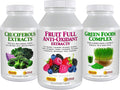 Andrew Lessman 3 Product Healthy Foods Bundle – 360 Count each of Cruciferous Extracts, Fruit Full Anti-Oxidant Extracts and Green Foods Complex. Provides Nutritional Benefits of 20+ Healthiest Foods.