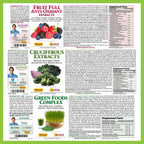 Andrew Lessman 3 Product Healthy Foods Bundle – 360 Count each of Cruciferous Extracts, Fruit Full Anti-Oxidant Extracts and Green Foods Complex. Provides Nutritional Benefits of 20+ Healthiest Foods.