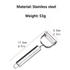 1pc  Steel Potato Cucumber Carrot Grater  Kitchen Items  Kitchen Gadgets And Accessories Fruit Peeler Peeler