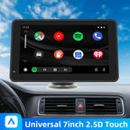 Car Stereo, Portable Wireless 7"Touch Screen For Android Auto Automatic Multimedia Player, Navigation Screen