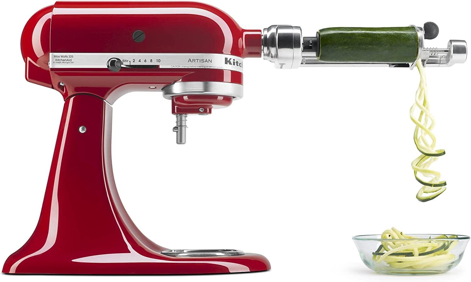 KitchenAid Spiralizer Attachment, 1", Silver