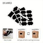 7pcs Airtight Food StoraContainers: BPA Plastic Canisters For Spaghetti, Dry Food, Flour &amp; Sugar - Includes Labels!