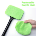 2PCS Window Cleaning Brush Kit: Get That Spotless Car Window Look With This Windshield Cleaning Wash Tool!