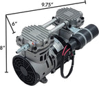 Patriot Pond Pro 3.9 Cubic Feet per Minute Deep Water Subsurface Air & Aeration RocPiston Air Compressor for Deep Water Subsurface Aeration of Ponds and Lakes - PA-RP60P