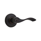 Balboa Bronze Venetian Entry Door Lever Featuring SmartKey Security with Microban Antimicrobial Technology