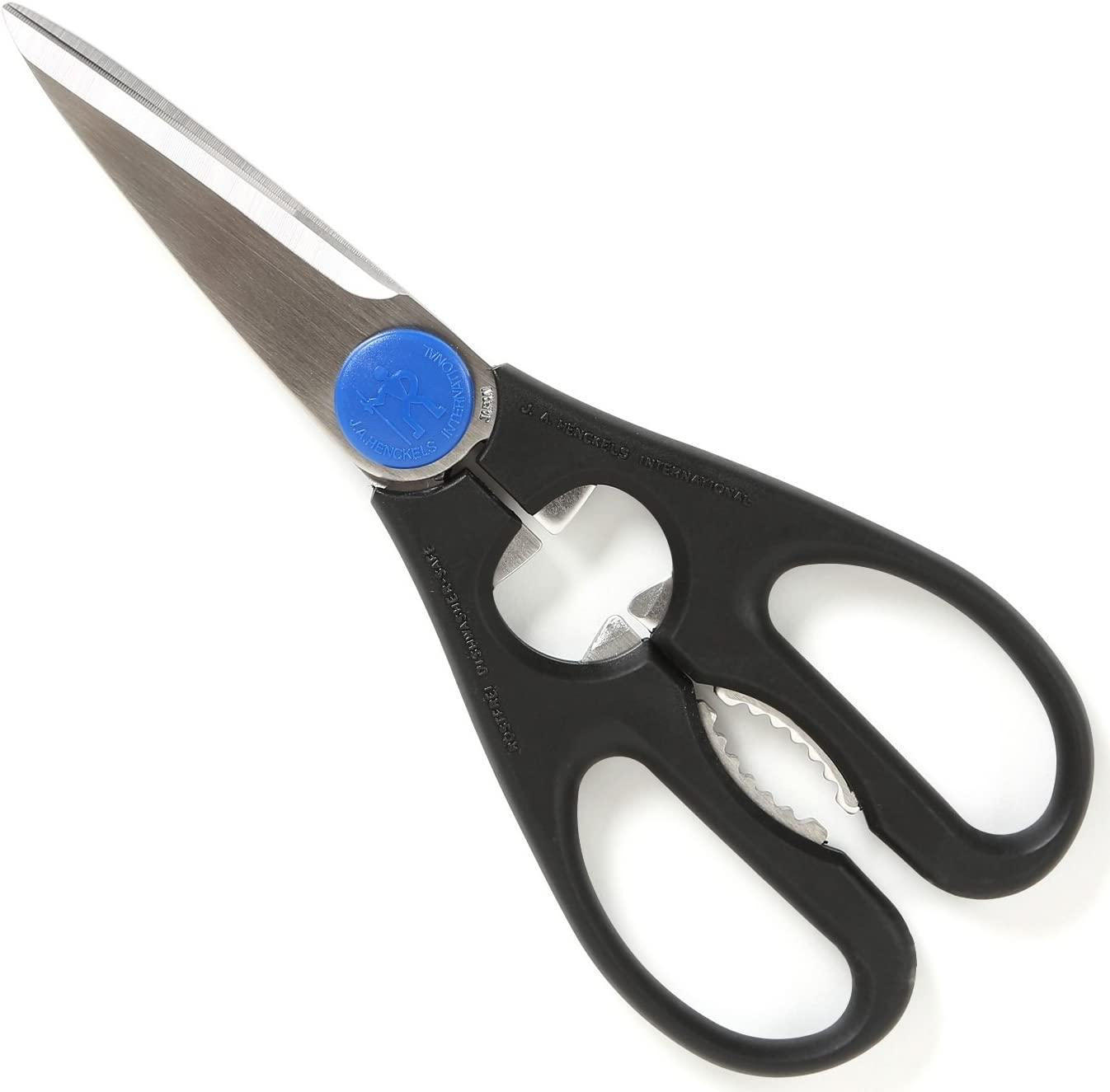 HENCKELS Kitchen Shears, Multi-Purpose, Dishwasher Safe, Heavy Duty, Stainless Steel, Made in China