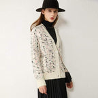 winter temperament casual cardigan