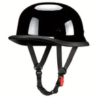 Motorcycle Helmet German Motorciker  Motorcycle Open Face Moto Retro Half Helmet Chopper Biker DOT Size M-XXL
