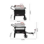 CFB1001A 90 qt. Crawfish Seafood Boiler, Single Sack Outdoor Sto...