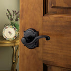 PrestiMadrina Venetian Bronze Universal Hall/Closet Door Lever