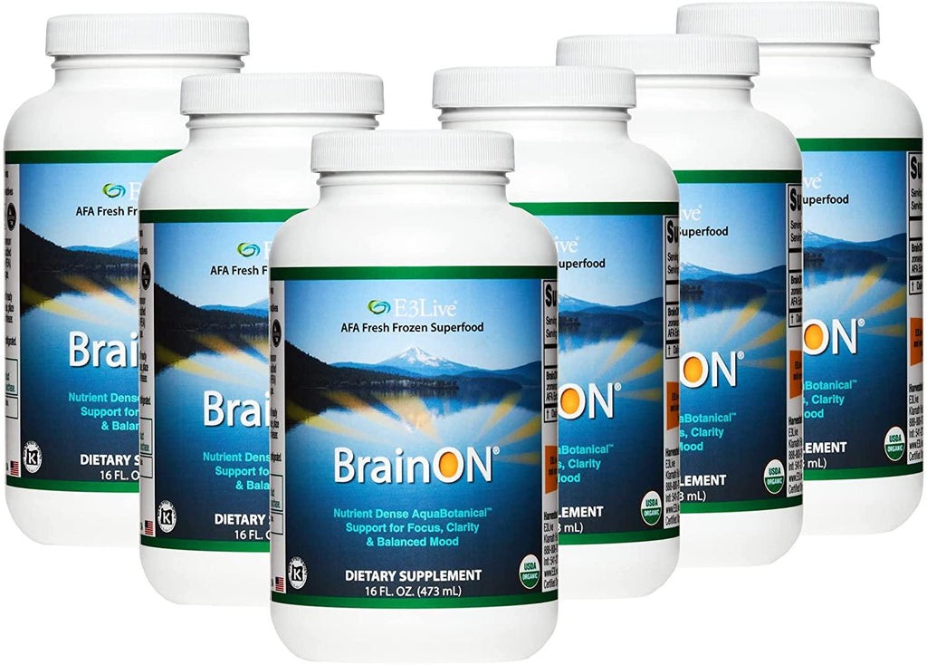 E3Live® BrainOn® 6-Pack, 16 ounce