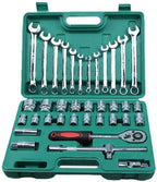 Wrench 37pcs Car Repair Torque Wrench Tool Combination Tool Set Mechanics Hand Tool Kits Ratchet Socket Spanner Household Universal Hand Tools