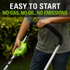 Greenworks 40V 19-Inch Cordless (3-In-1) Push Lawn Mower, 4.0Ah + 2.0Ah Battery and Charger Included 25223