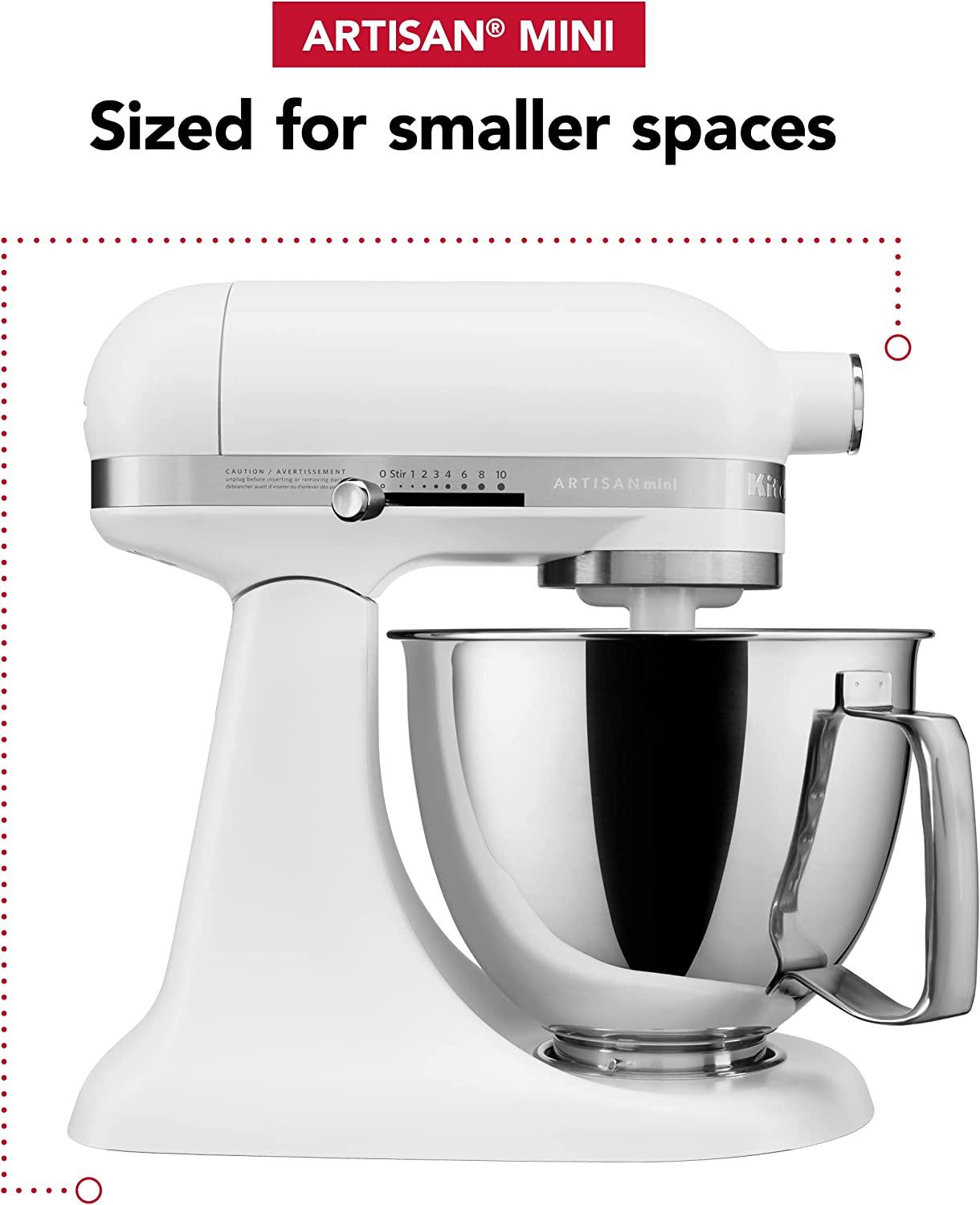 Kitchenaid Artisan Mini Plus 3.5-Qt. Tilt-Head Stand Mixer with Flex Edge Beater