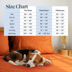 LuxClub Twin XL Sheets Set - Soft Kids Twin Bed Sheets for Boys and Girls, 4 PC Deep Pockets 18" Eco Friendly Wrinkle Free Fitted Sheets Machine Washable Hotel Bedding Silky Soft- Autumn Orange