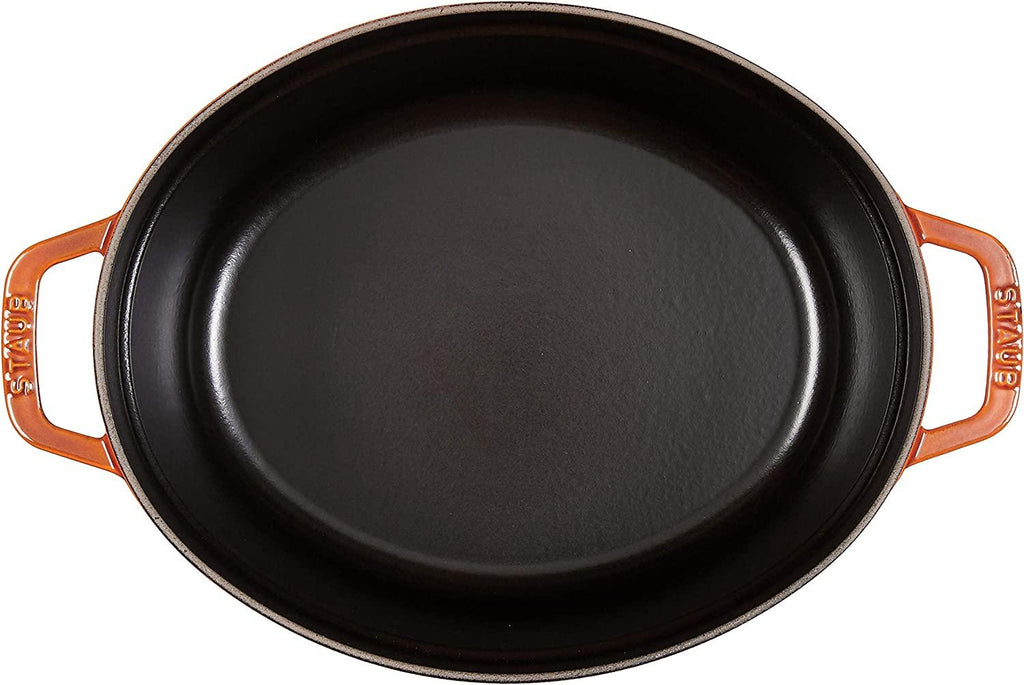 Staub Cast Iron 5.75-qt Coq au Vin Cocotte - Burnt Orange, Made in France