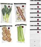 ZWILLING Fresh & Save 12-Piece Large Vacuum Sealer Bags, 2 1/4 Gallon Reusable Sous Vide Bags, Meal Prep