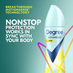 Degree Advanced Antiperspirant Deodorant Dry Spray 72-Hour Sweat and Odor Protection Fresh Energy Deodorant Spray For Women With MotionSense Technology 3.8 oz, Pack of 4 , Blue