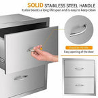 Steel Kitchen Drawers with Handles -in Stora2-Layer