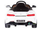 Electric power 12V Mercedes GTR ride on car for Kids with Remote Control Opening doors LED lights MP3 - White