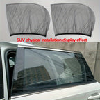 Upgraded Mosquito Prevention Car Window Sun Shade Cover Breathable Mesh Car  Side Window Shade Sunshade UV Protection Fit For Most Cars