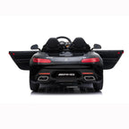 Lowestbest Electric Cars for Kids, Black 12V Kids Battery Powered Ride On Car w/ Remote Control, LED Lights, MP3 Player, 3 Speeds, Best Gift for Boy &amp; Girls