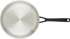KitchenAid 5-Ply Clad Polished Stainless Steel Frying Pan Set/Skillets, 8.25 Inch and 10 Inch