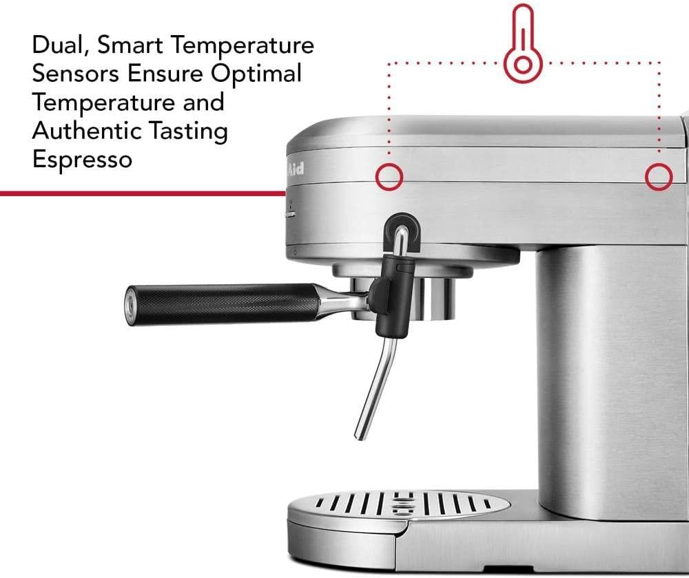 KitchenAid Metal Semi-Automatic Espresso Machine - KES6503