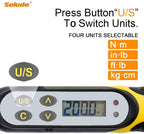 Mini Digital Torque Screwdriver 20-400cN.m,1/4 inch Drive Adopter,with Buzzer &amp; LED indicator