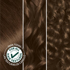 Garnier Hair Color Nutrisse Nourishing Creme, 50 Medium Natural Brown (Truffle) Permanent Hair Dye, 2 Count (Packaging May Vary)