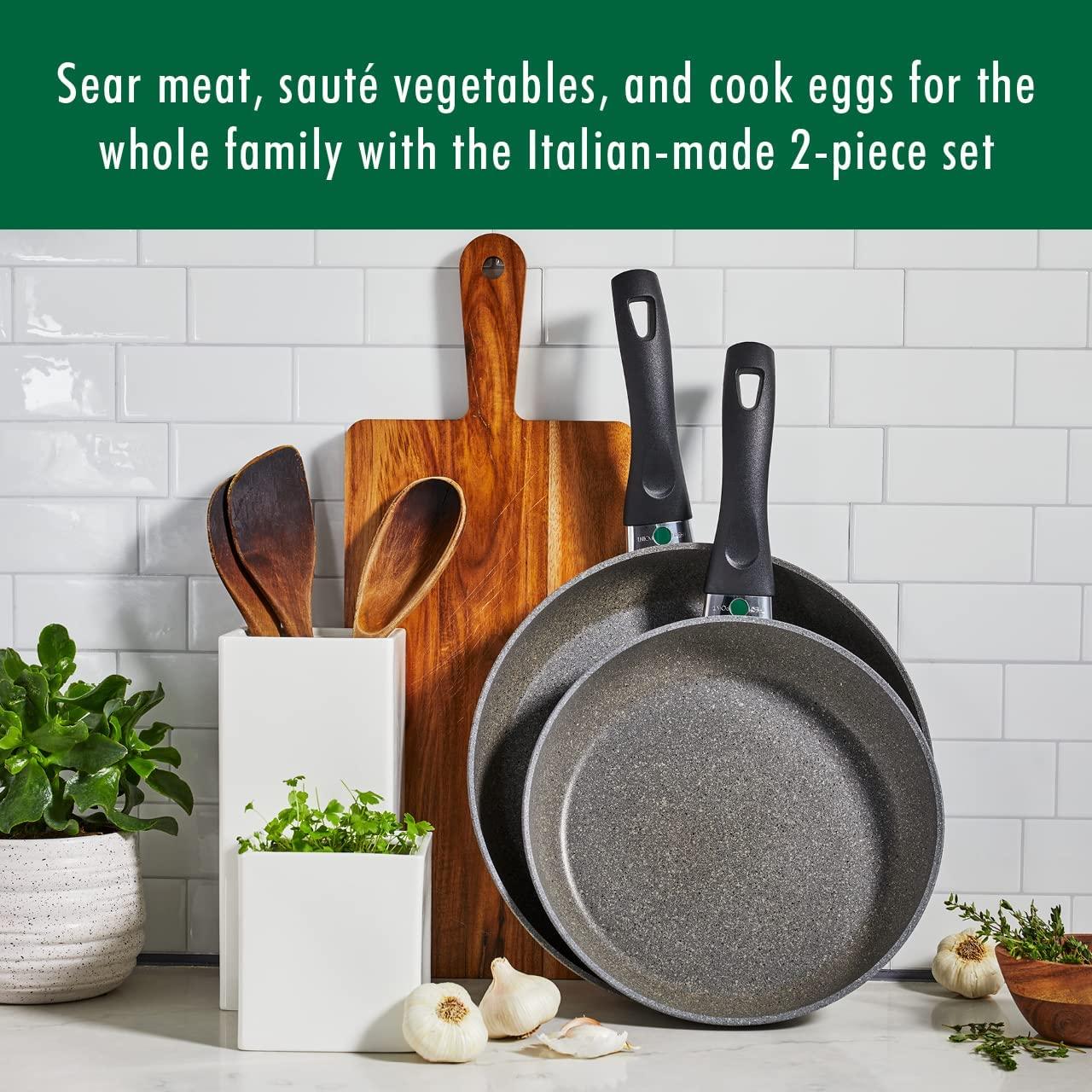 BALLARINI Parma 2-pc Nonstick Fry Pan Set, Made in Italy, Forged Aluminum