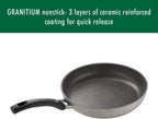 BALLARINI Parma 2-pc Nonstick Fry Pan Set, Made in Italy, Forged Aluminum