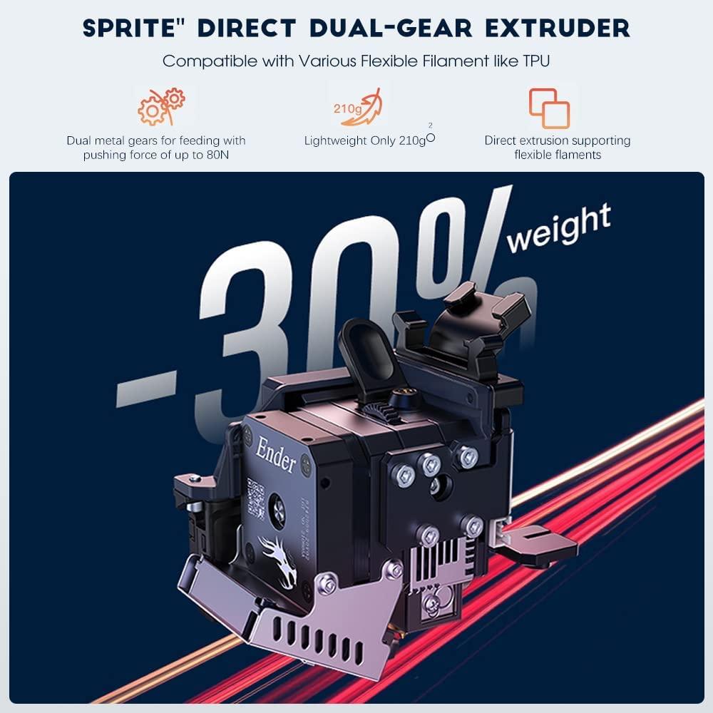 Official Creality Ender 3 S1 3D Printer with Direct Drive Extruder CR Touch Auto Leveling High Precision Double Z-axis Screw Silent Board Printing Size 8.6X8.6X10.6in, Upgrade Ender 3 V2 for Beginners