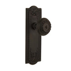 Meadows Plate 2-3/8 in. Backset Oil-Rubbed Bronze Privacy Bed/Bath Meadows Door Knob
