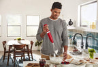 KitchenAid Cordless Variable Speed Hand Blender with Chopper and Whisk Attachment - KHBBV83