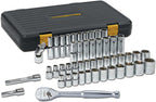 GEARWRENCH 49 Pc. 1/2" Drive 6 Pt. 120XP Mechanics Tool Set, Standard &amp; Deep, SAE/Metric - 80700P