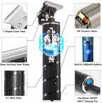 Xnuoyo Electric Hair Clippers, Trimmer Professional Mens Barber Refillable
