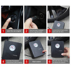 Air Compressor Tire Inflator Portable Air Pump For Car Tires 12V DC Auto Tire Pump 100PSI With LED Light For Car, Bicycle, And Other Inflatables