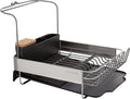 KitchenAid Full Size Expandable Dish-Drying Rack, 24-Inch, Black